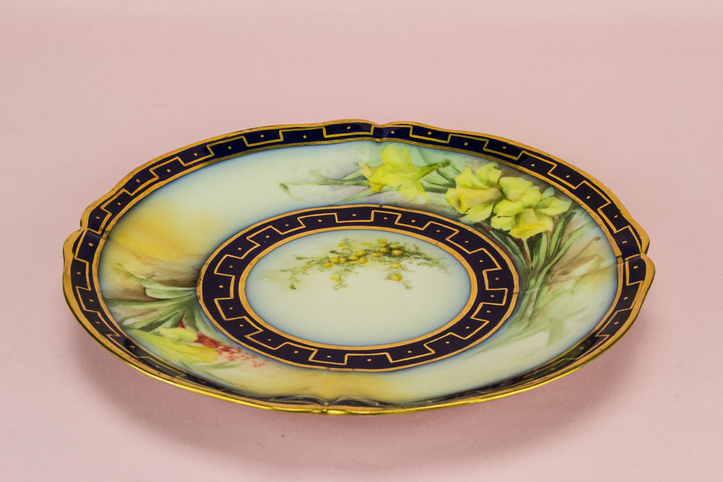 Limoges cake plate