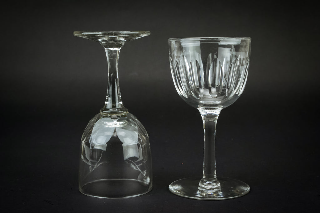 6 port and sherry glasses