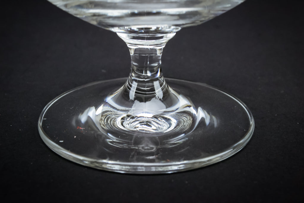 Small glass bud vase