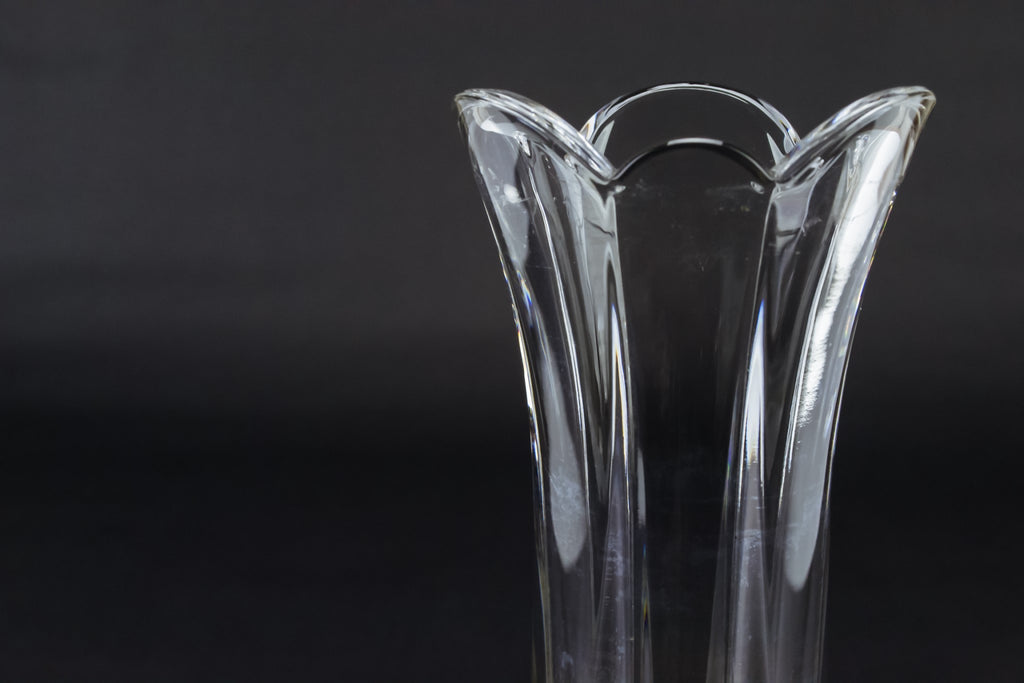 Small column glass vase