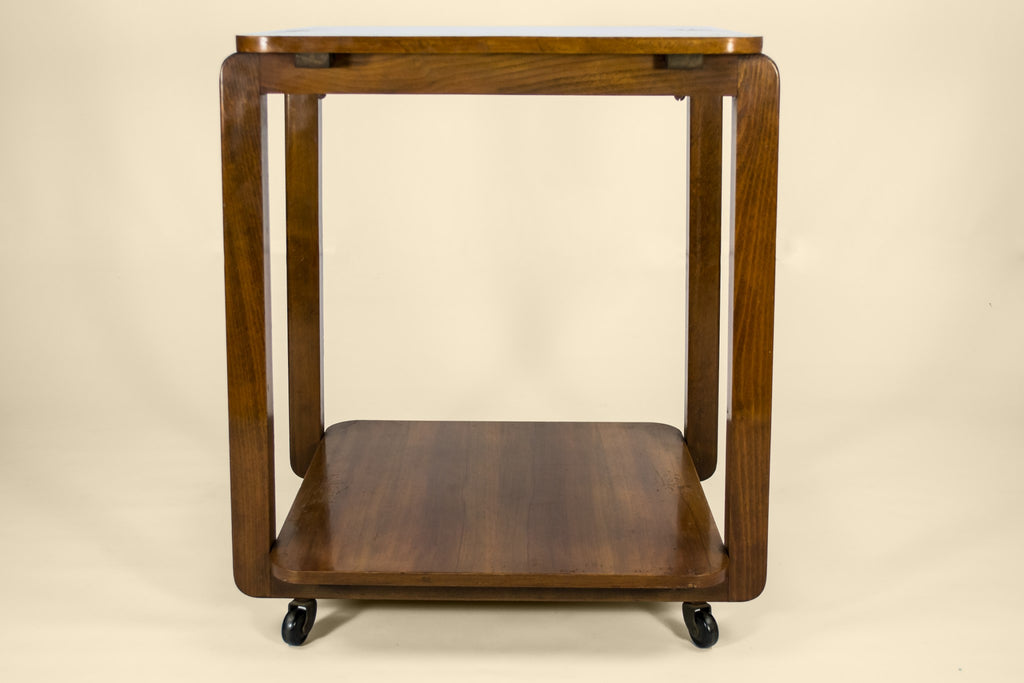 Modernist drinks trolley