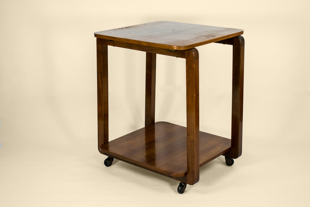 Modernist drinks trolley