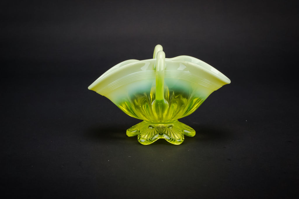 Small decorative glass vase