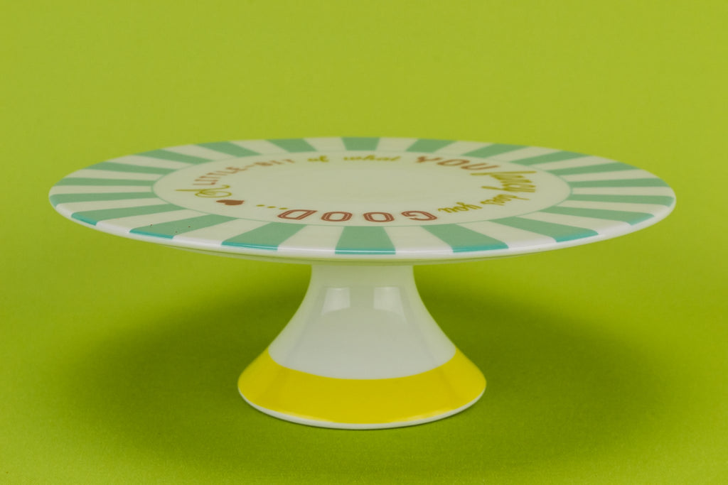Cake serving tazza