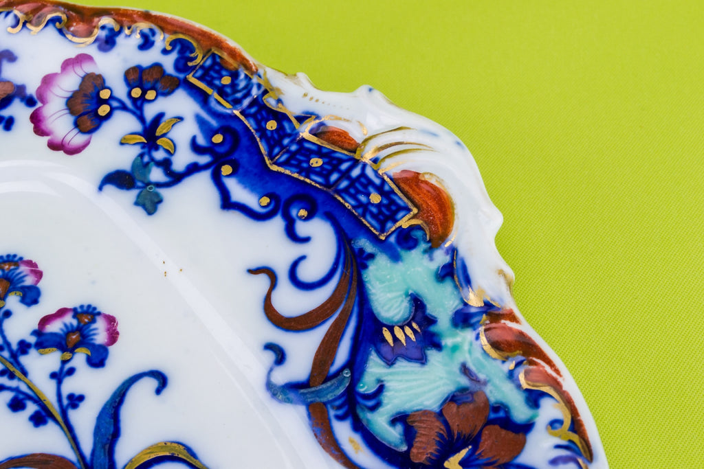 Colourful serving dish
