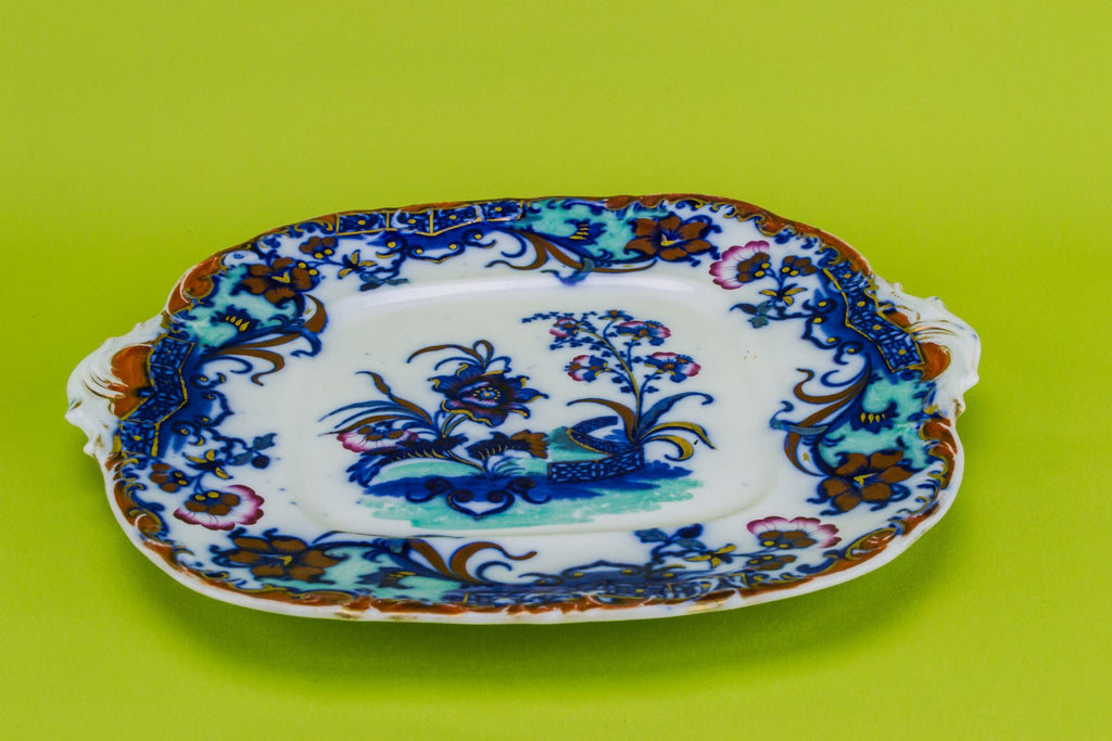 Colourful serving dish