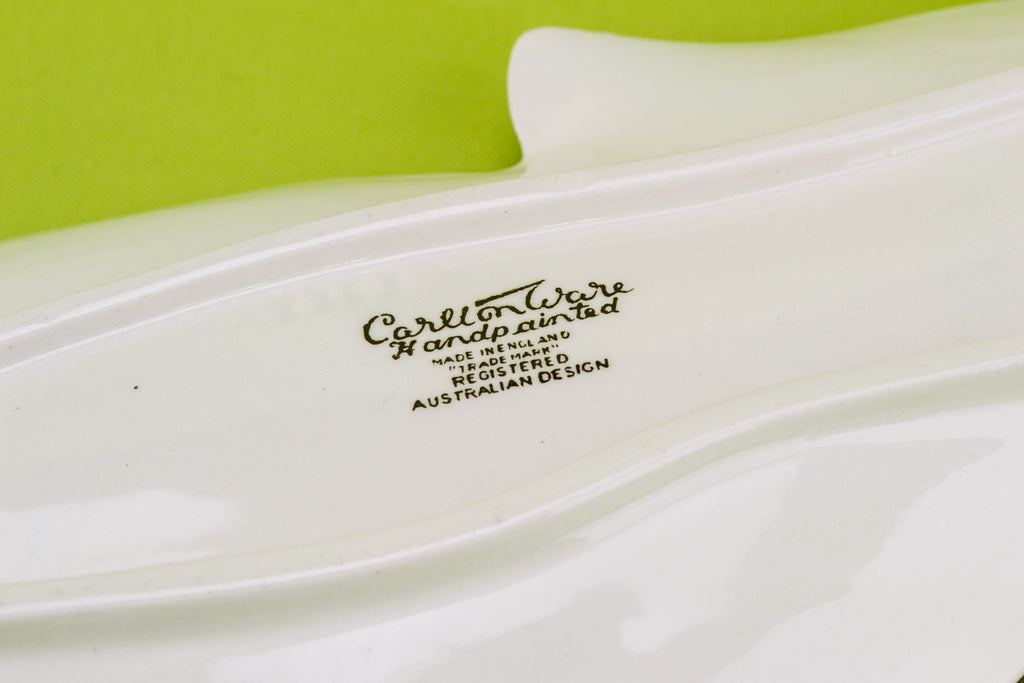Long leaf serving platter
