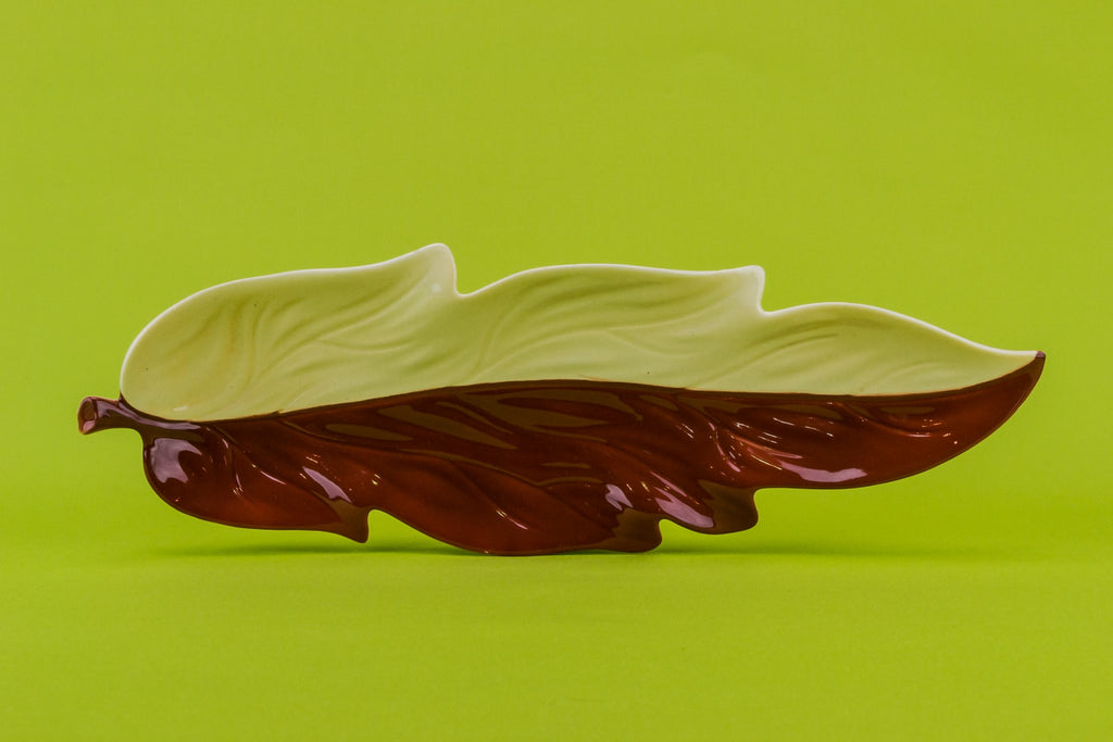 Long leaf serving platter