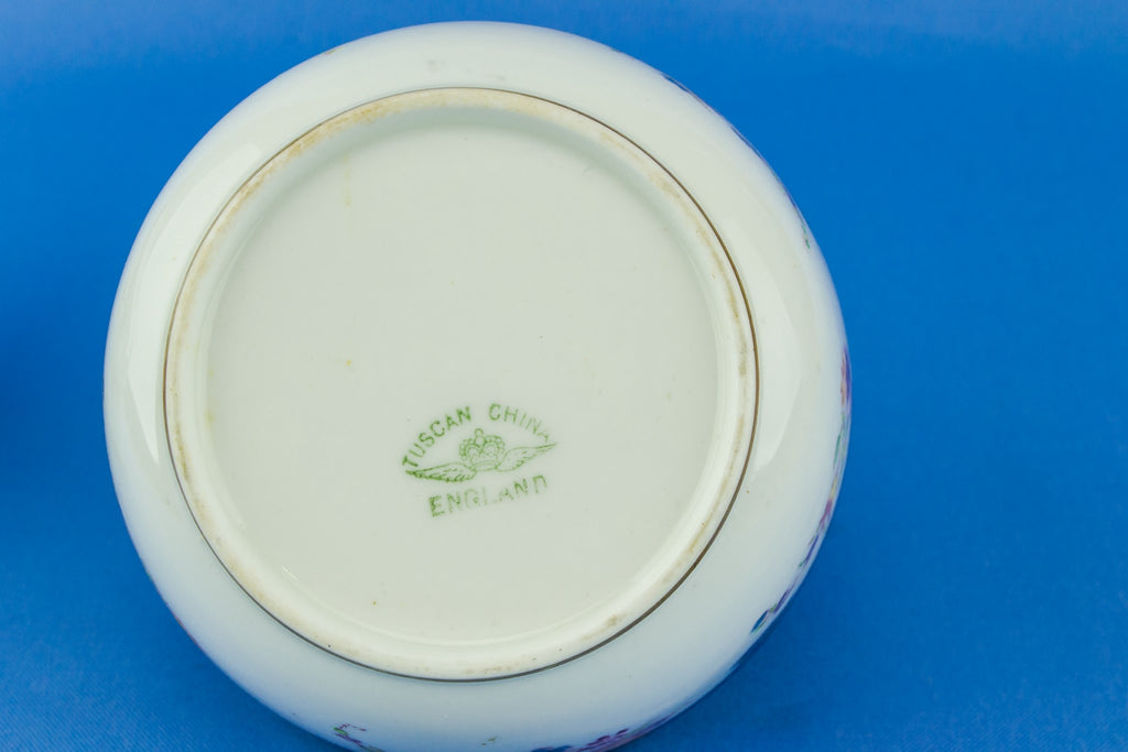 Sugar bowl and creamer set