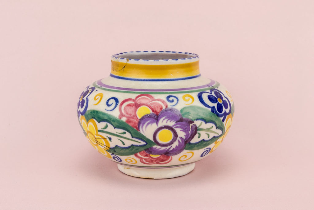 Small floral vase