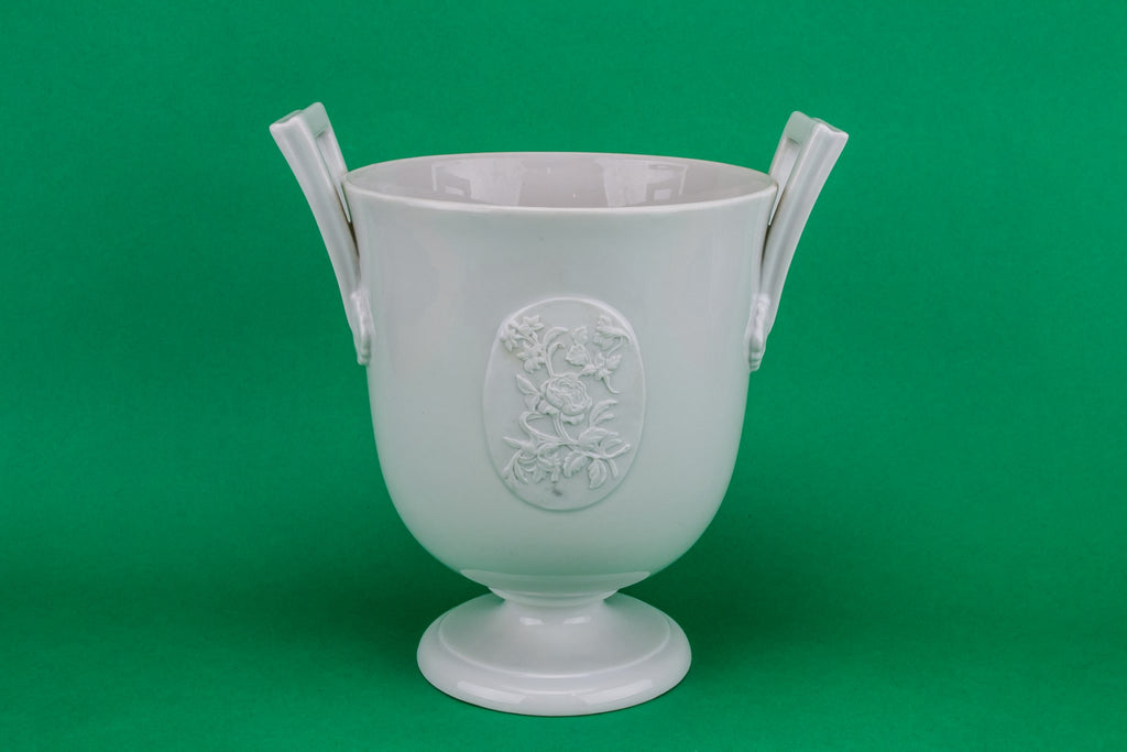 Porcelain wine bottle cooler