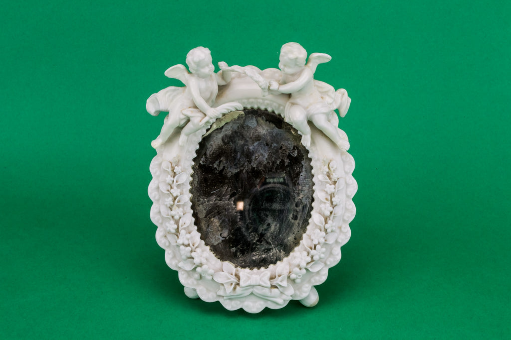 Small porcelain mirror