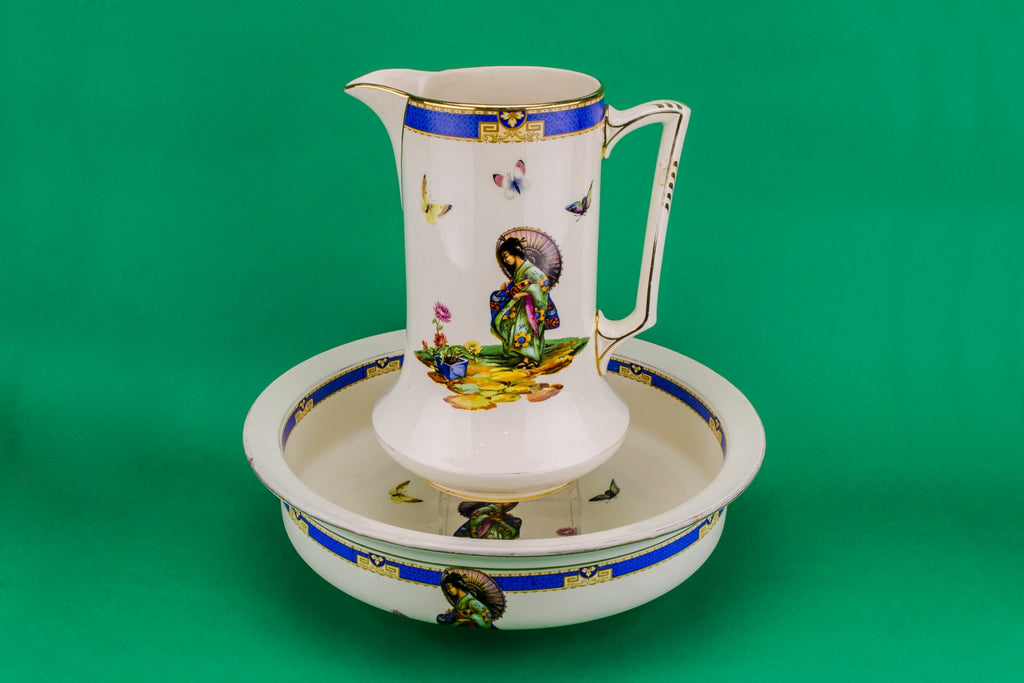 Water jug and basin
