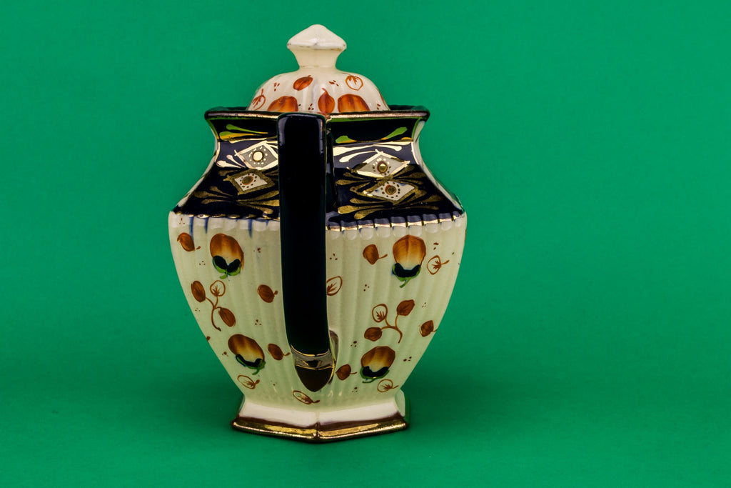 Large Gaudy Welsh teapot