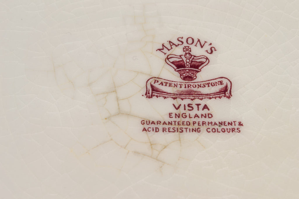 Mason's cake serving plate