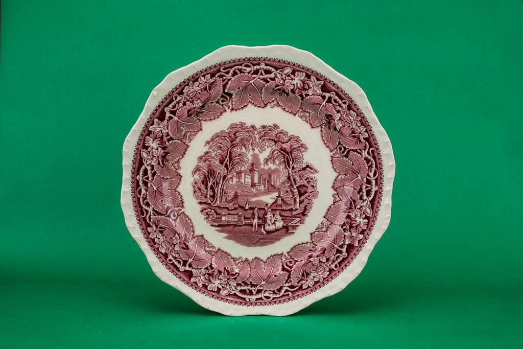 Mason's cake serving plate
