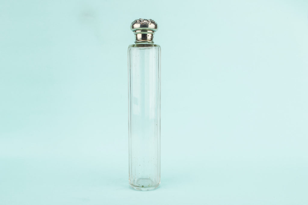 Dressing table silver flask