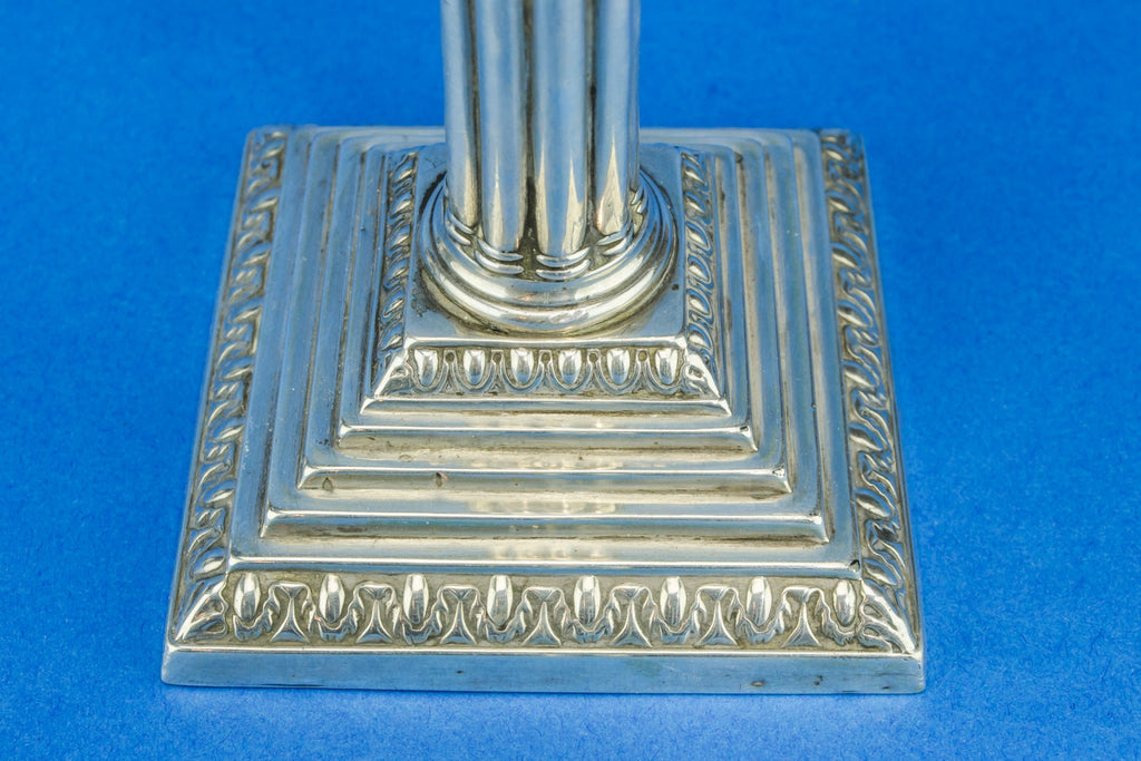 Sterling silver candlesticks