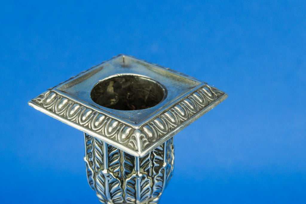 Sterling silver candlesticks