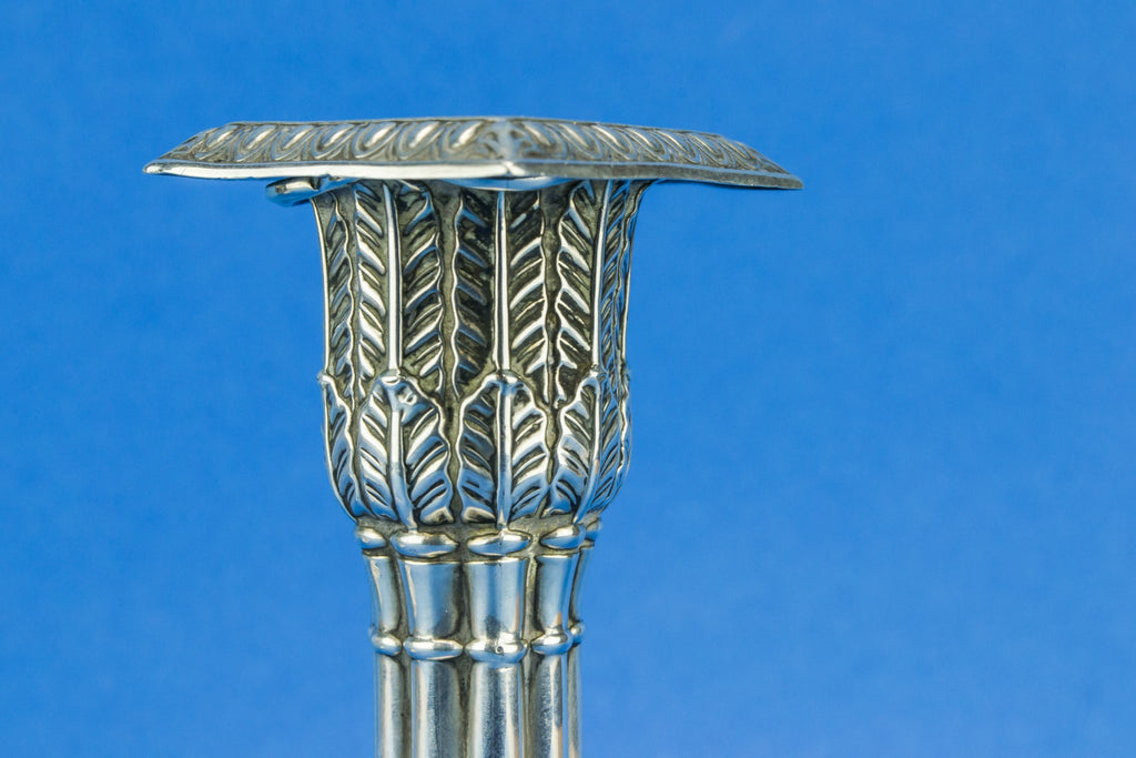 Sterling silver candlesticks