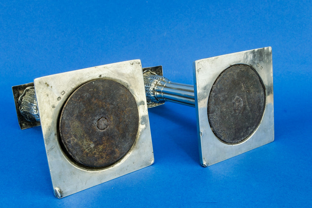 Sterling silver candlesticks