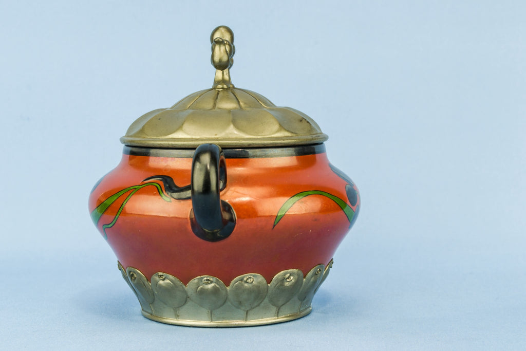 Art Nouveau sugar bowl