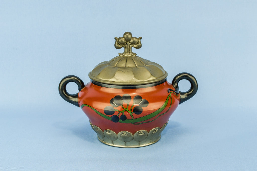 Art Nouveau sugar bowl