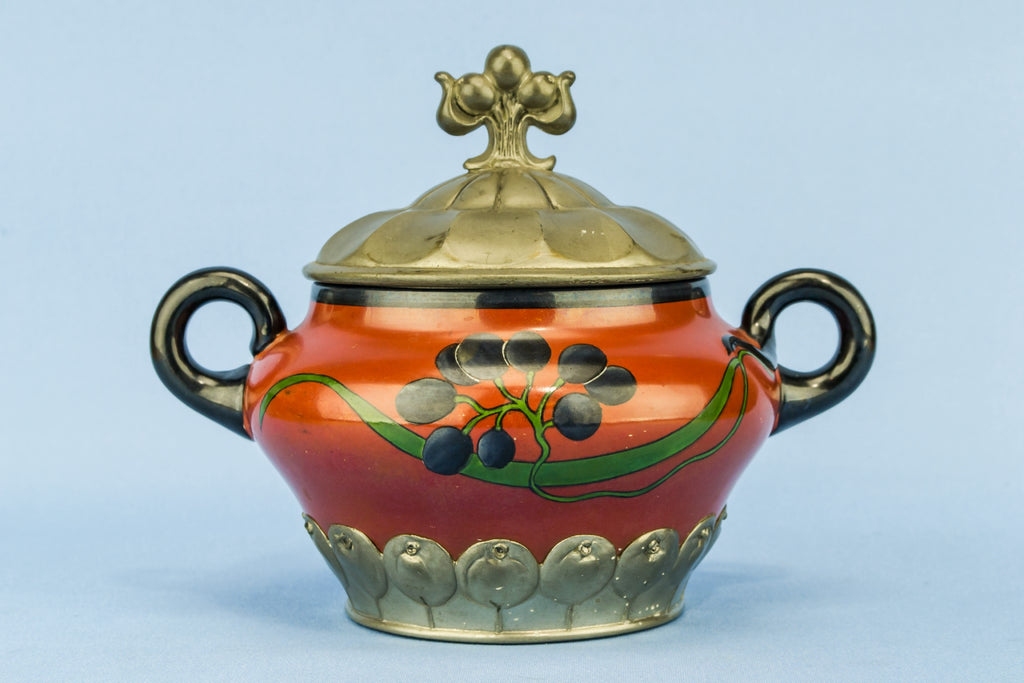 Art Nouveau sugar bowl