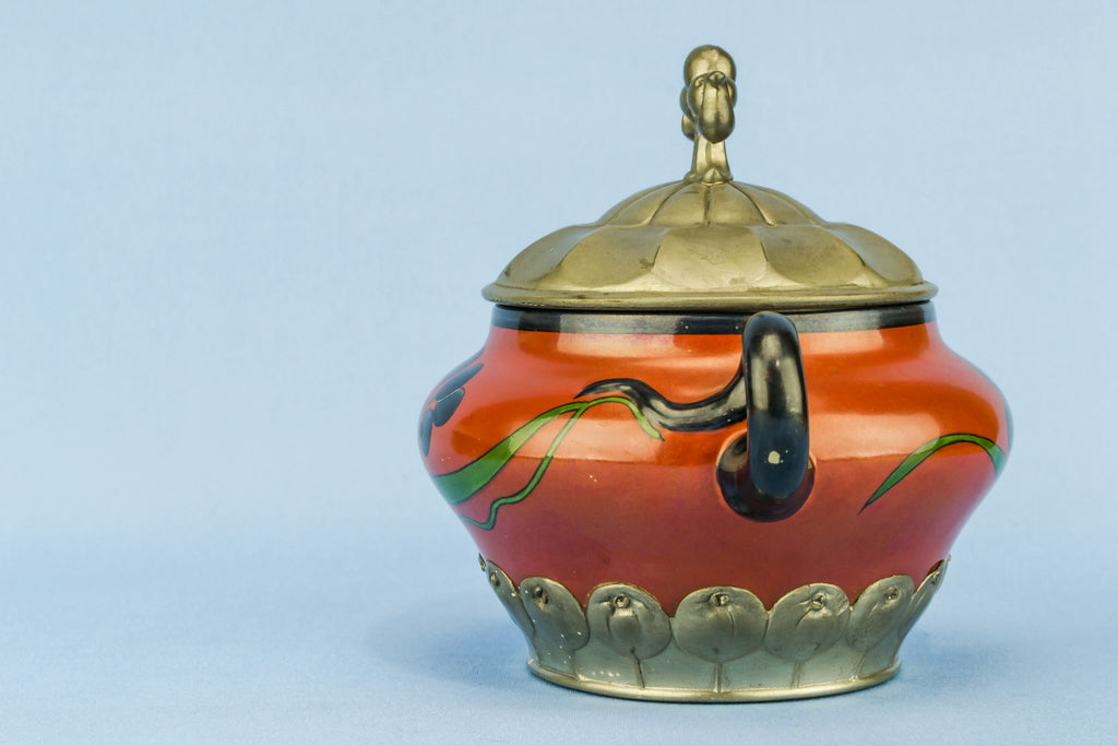 Art Nouveau sugar bowl