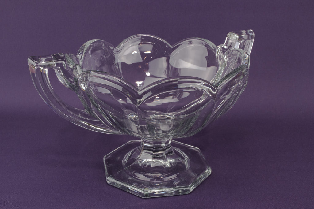 Large glass bowl