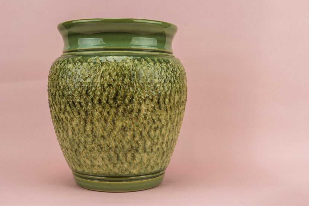 Green Denby vase