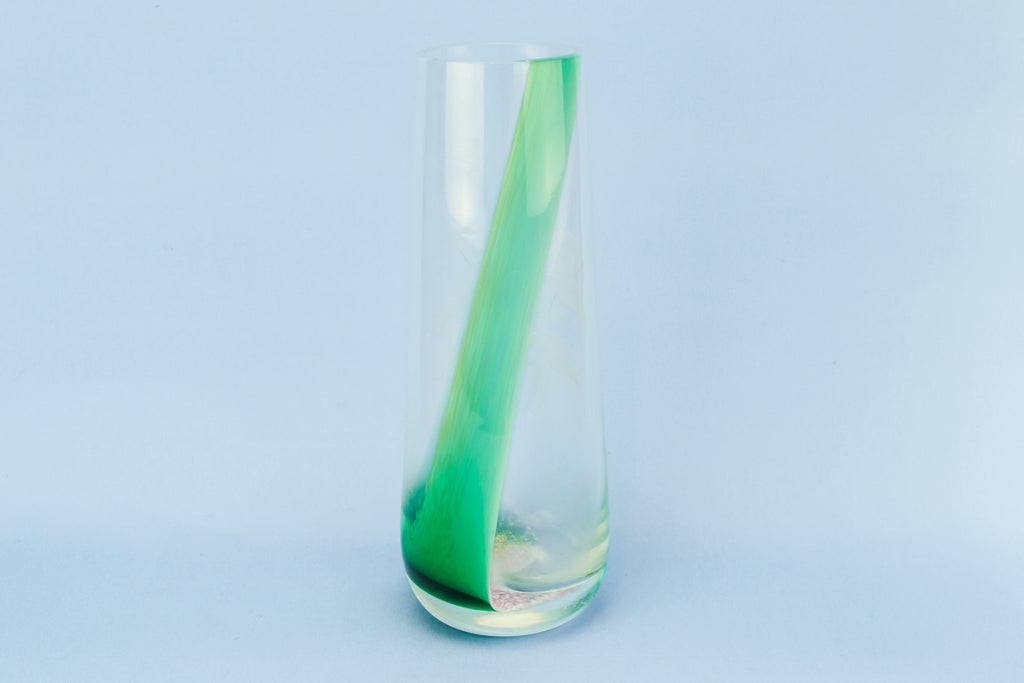 Caithness glass vase