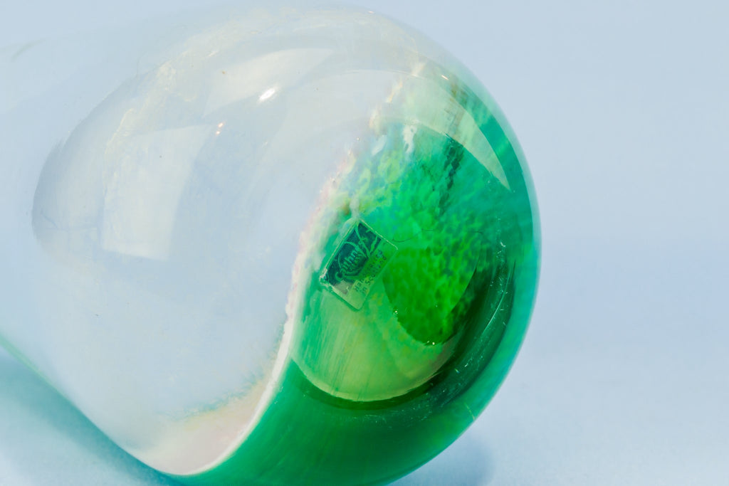 Caithness glass vase
