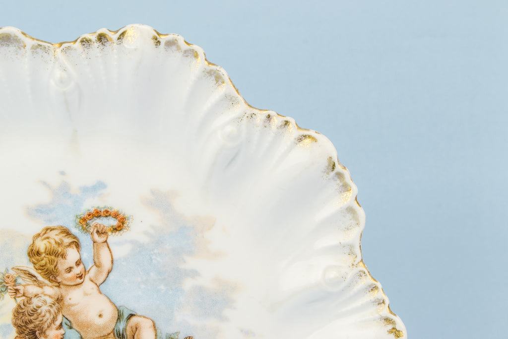 4 baby dessert plates