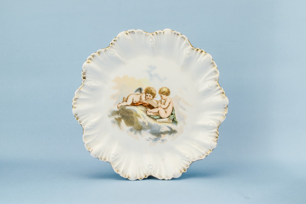 4 baby dessert plates