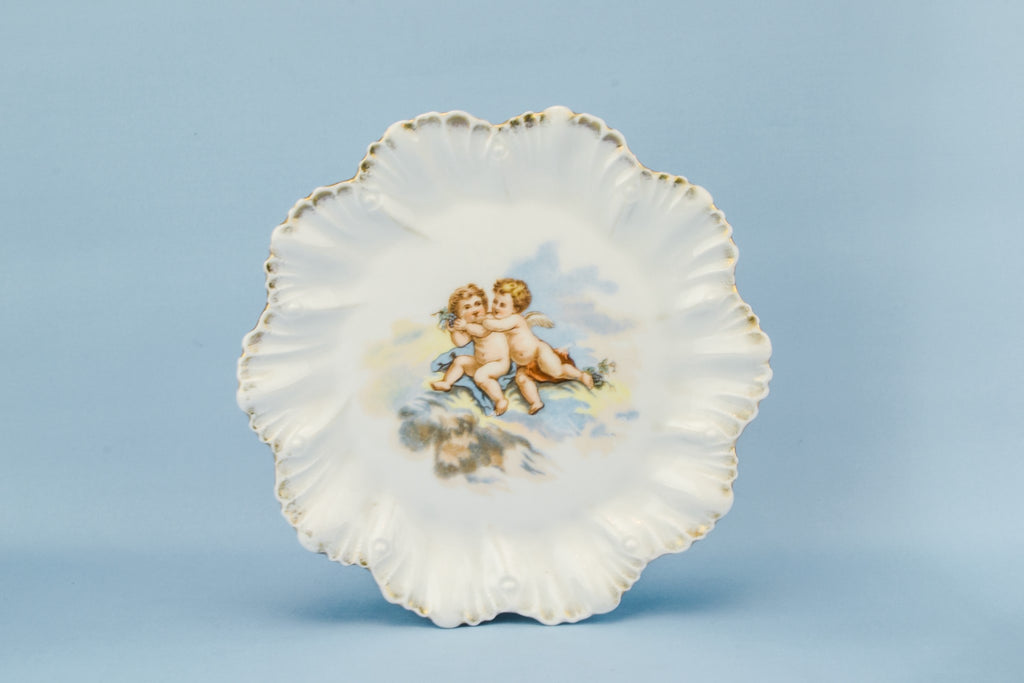 4 baby dessert plates