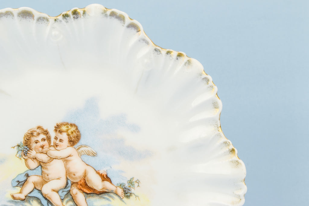 4 baby dessert plates