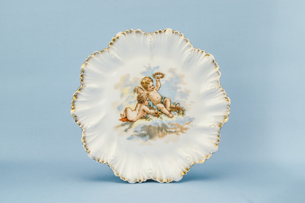 4 baby dessert plates