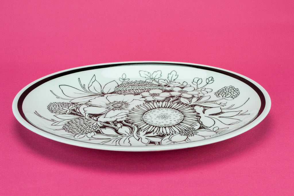 Meakin porcelain platter