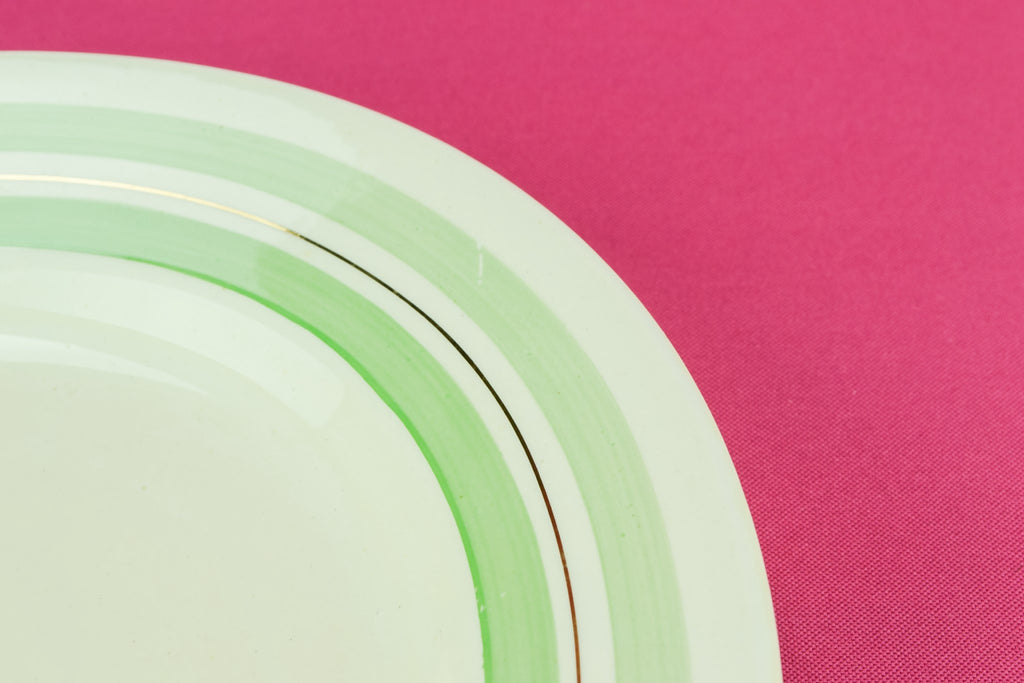 Elegant green platter