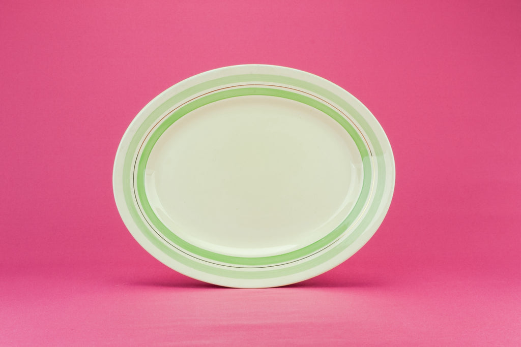 Elegant green platter