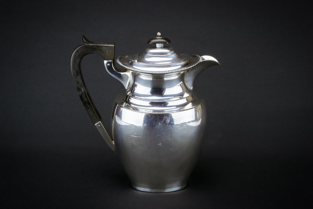 Silver plated coffee pot