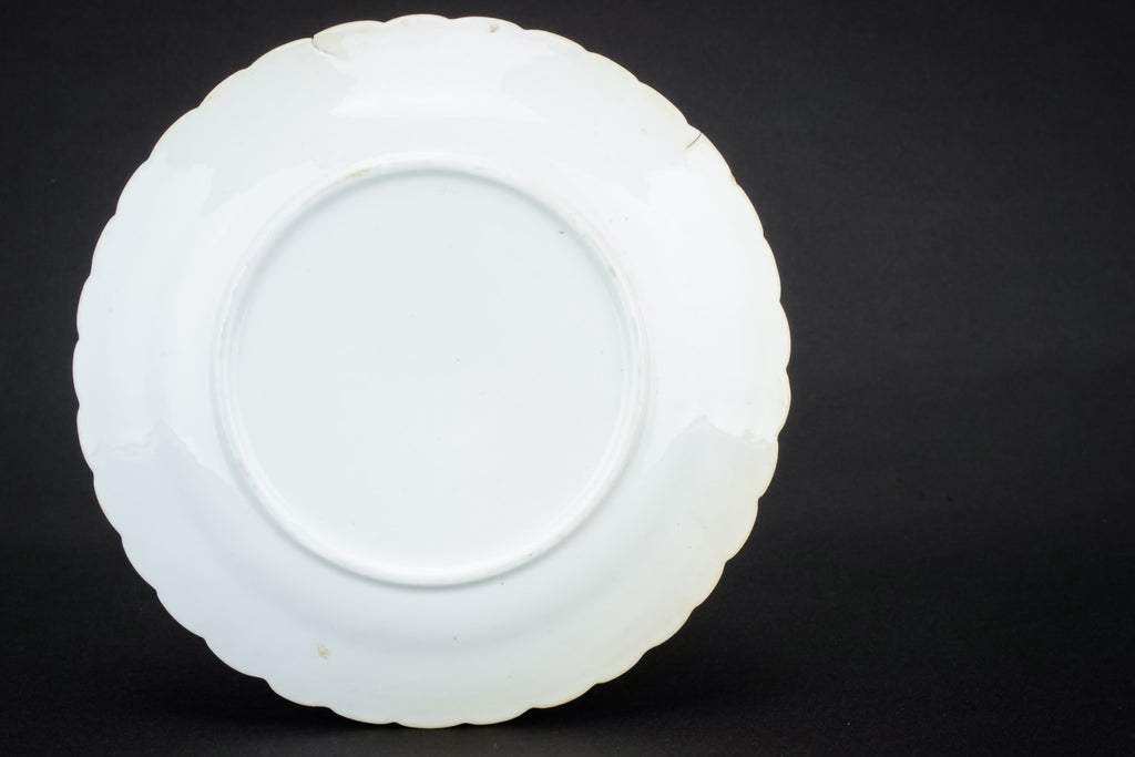6 porcelain floral plates