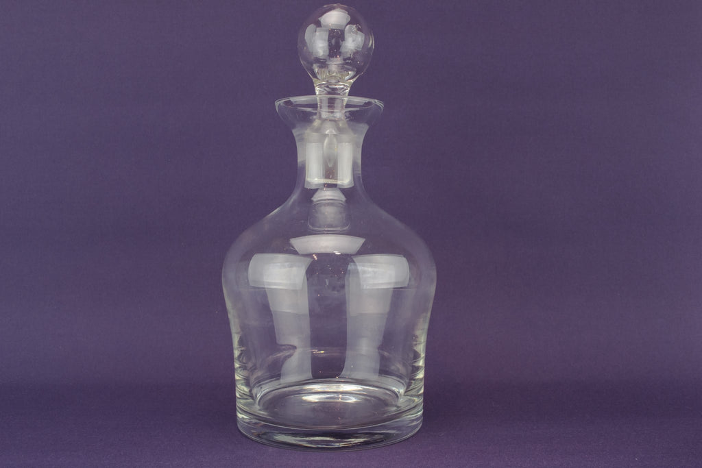 Blown glass port decanter