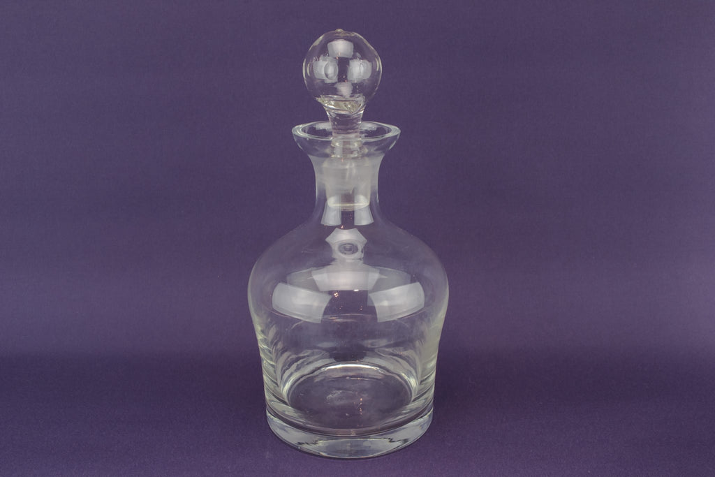 Blown glass port decanter