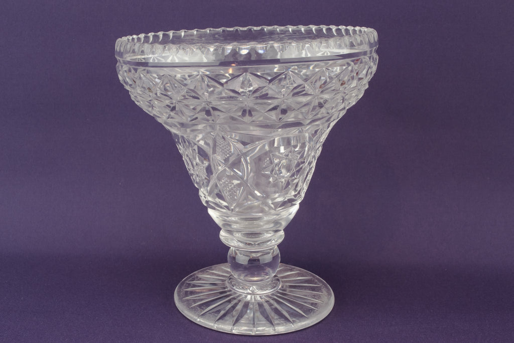 Celery stick glass bowl