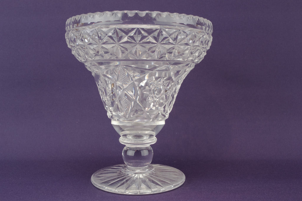 Celery stick glass bowl