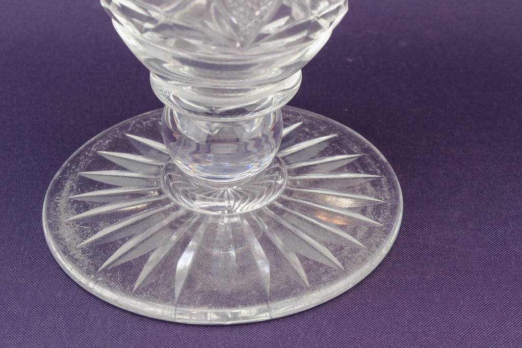 Celery stick glass bowl