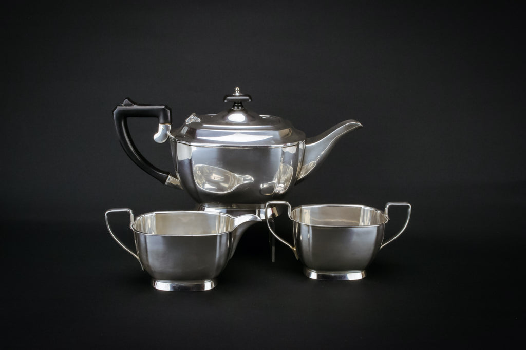 3 piece Elkington tea set