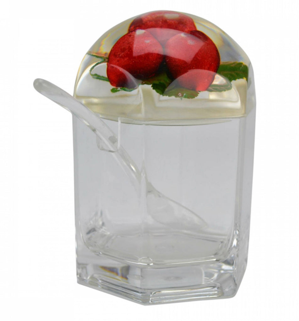 Condiment serving pot